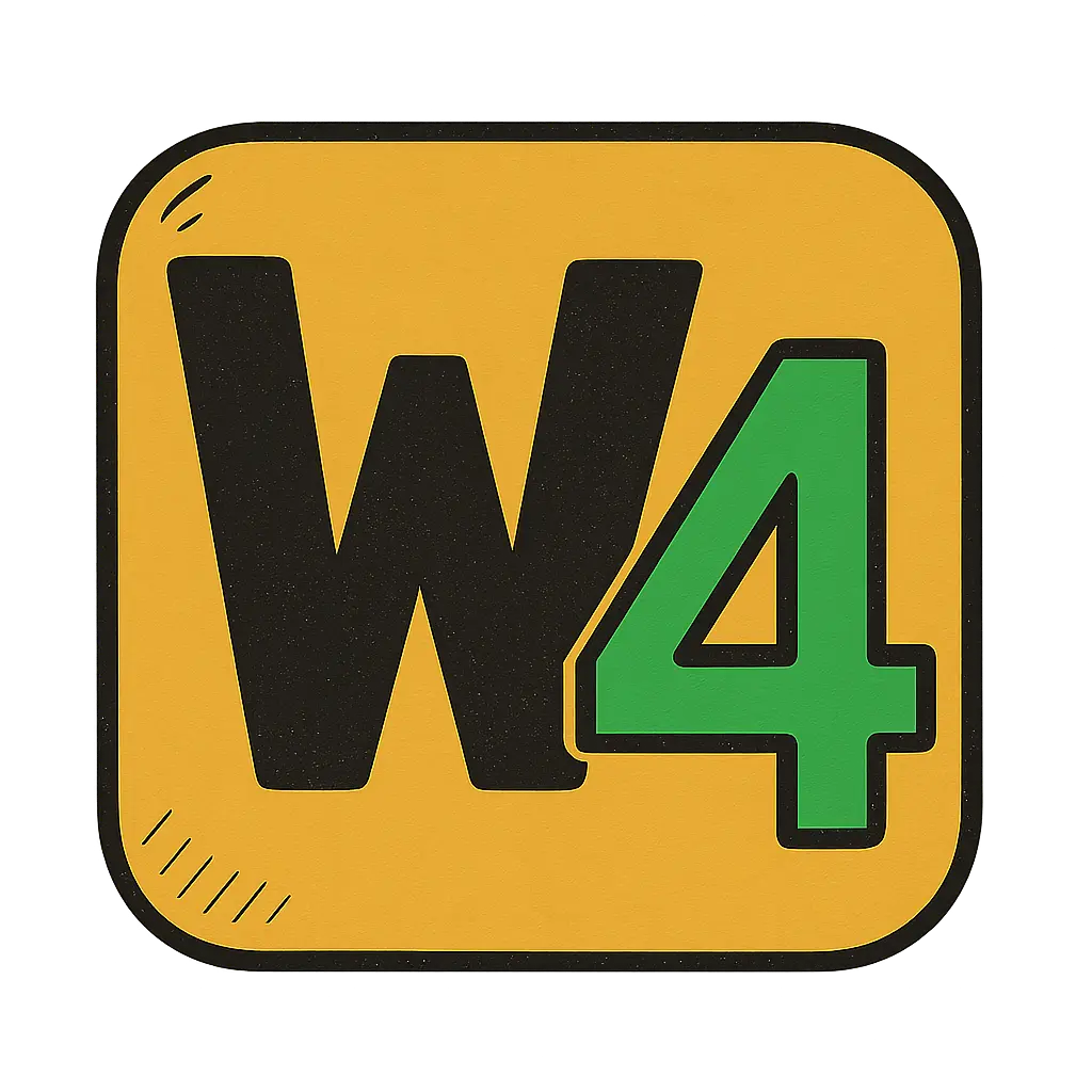 Wordle 4 Harfli logo